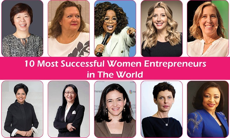 10 Most Successful Women Entrepreneurs in The World