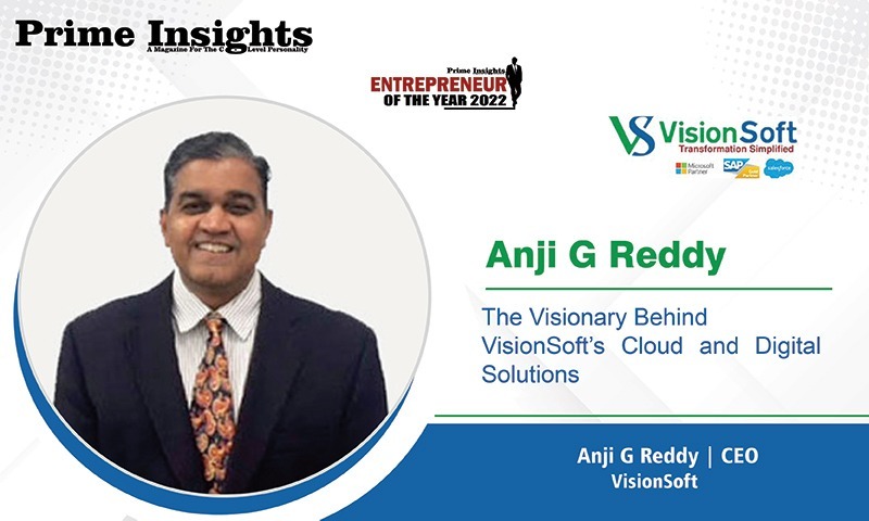 Anji G Reddy | CEO VisionSoft