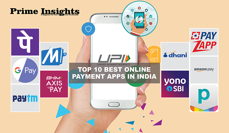 TOP 10 BEST ONLINE PAYMENT APPS IN INDIA