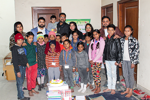 Sharing Joy with Underprivileged Kids