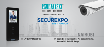 Matrix will Demonstrate its Cutting-Edge Solutions at Securexpo East Africa, to be Held from 7th to 9th March’23 in Nairobi, Kenya