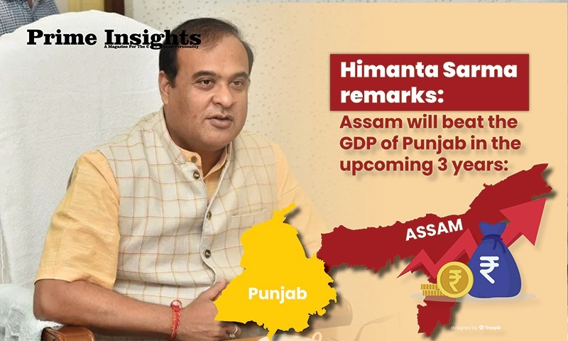 Himanta Sarma remarks: Assam will beat the GDP of Punjab in the upcoming 3 years