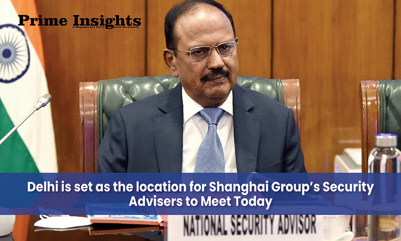 Delhi is set as the location for Shanghai Group’s security advisers to meet today
