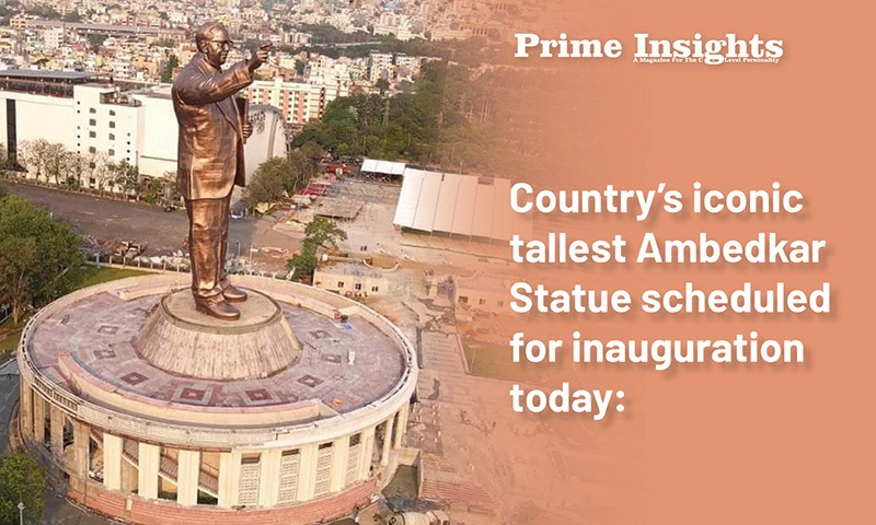 Country’s Iconic Tallest Ambedkar Statue Scheduled For Inauguration Today: