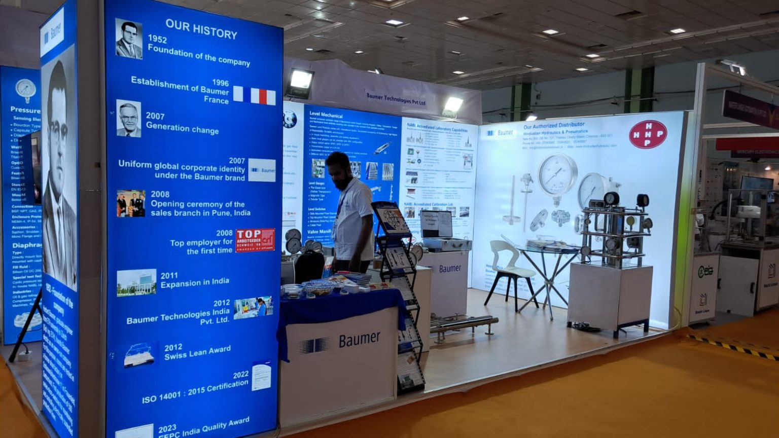 Baumer Technologies Exhibited Global Product Ranges at Automation Expo South 2023
