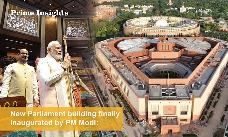 New Parliament Building Finally Inaugurated By PM Modi