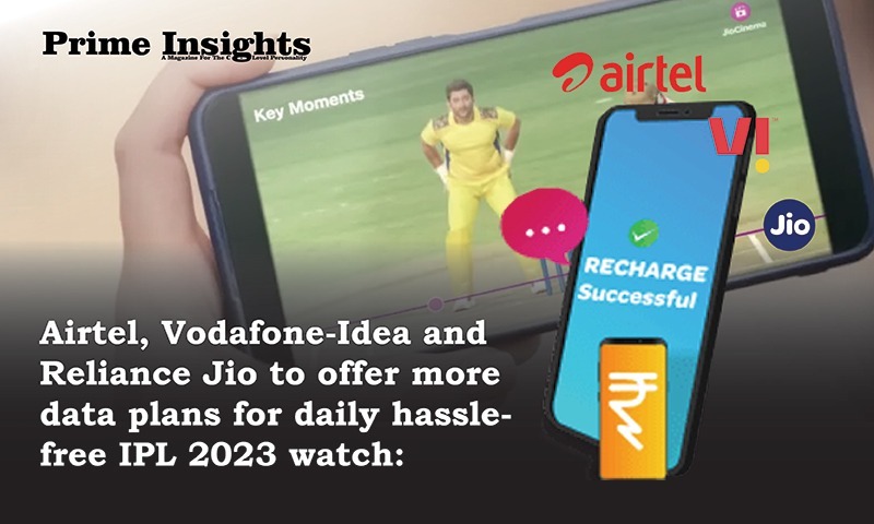 Airtel Vodafone Idea and Reliance Jio to offer more data plans