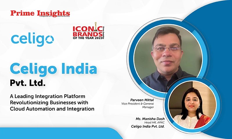 Celigo India Pvt. Ltd: A Leading Integration Platform Revolutionizing Businesses With Cloud Automation And Integration ICONIC BRANDS OF THE YEAR 2023