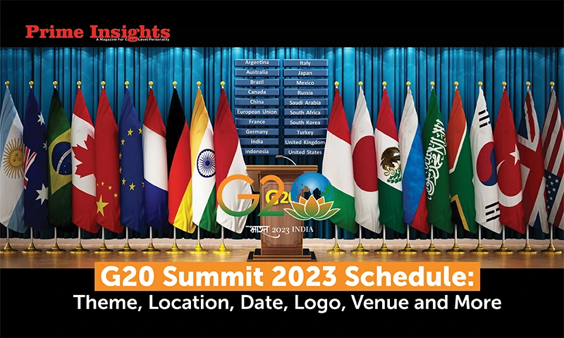 G20 Summit 2023 Schedule: Theme, Location, Date, Logo, Venue and More