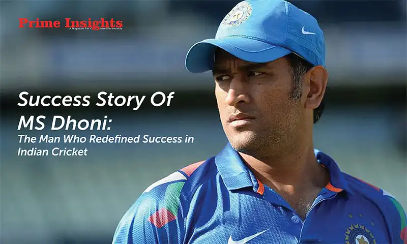 Success Story Of MS Dhoni