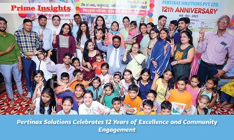 Pertinax Solutions Celebrates 12 Years Of Excellence And Community Engagement