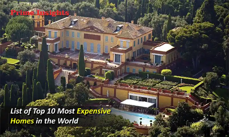 Most Expensive Homes