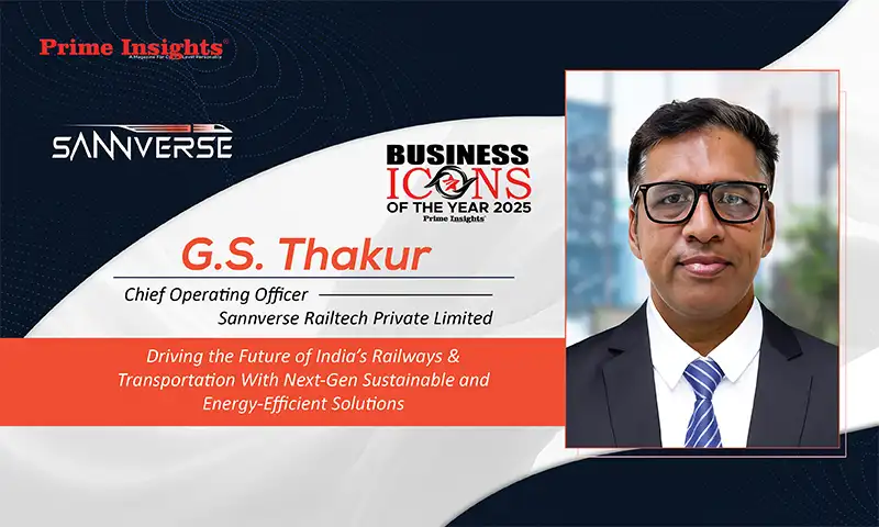 G. S. Thakur: Driving the Future of India’s Railways & Transportation With Next-Gen Sustainable and Energy-Efficient Solutions G.S. Thakur