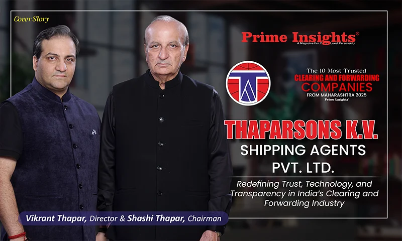Thaparsons K.V. Shipping Agents Pvt. Ltd. : Redefining Trust, Technology, and Transparency in India’s Clearing and Forwarding Industry THAPARSONS K.V.