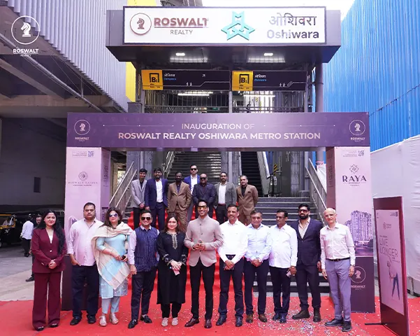 Roswalt Realty Oshiwara Mumbai Metro Station