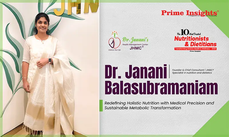 Dr. Janani Balasubramaniam: Redefining Holistic Nutrition with Medical Precision and Sustainable Metabolic Transformation Dr. Janani Balasubramaniam