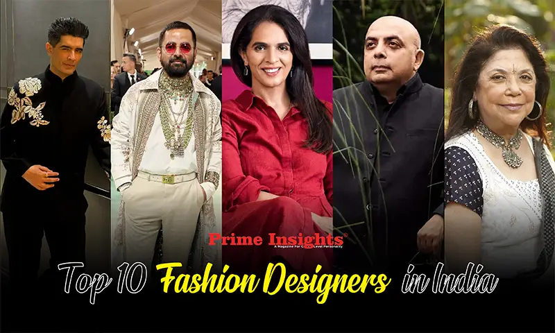 Top 10 Fashion Designers in India Top 10 Fashion Designers in India