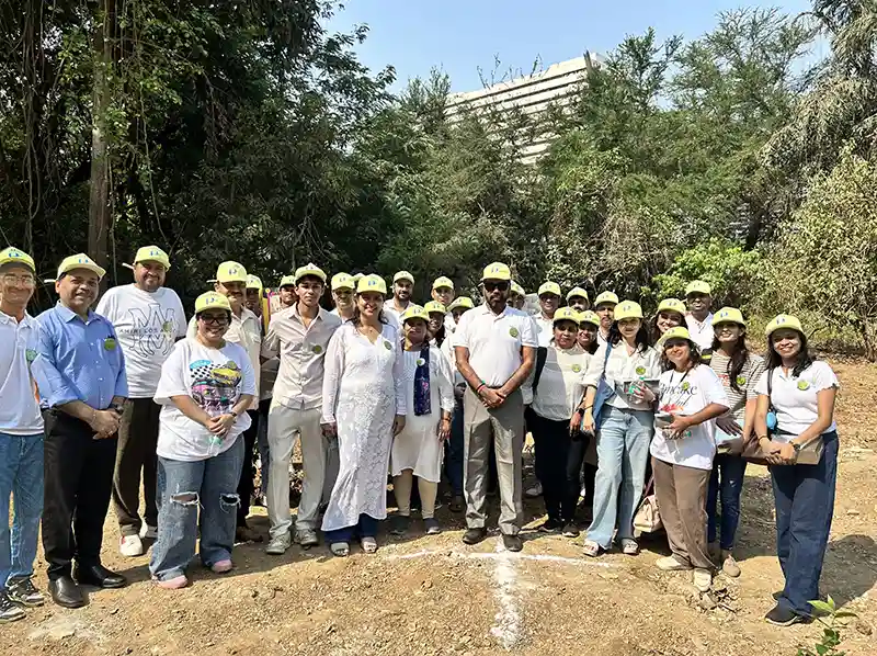 Saahas Trust Marks Earth Day with Action-Led Tree Plantation Drive, Led by Chairman Mr. V. M. Tiwari, Pledges 50 Trees at Sanjay Gandhi National Park