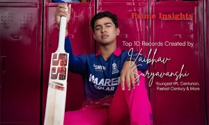 Top 10 Records Created by Vaibhav Suryavanshi: Youngest IPL Centurion, Fastest Century & More