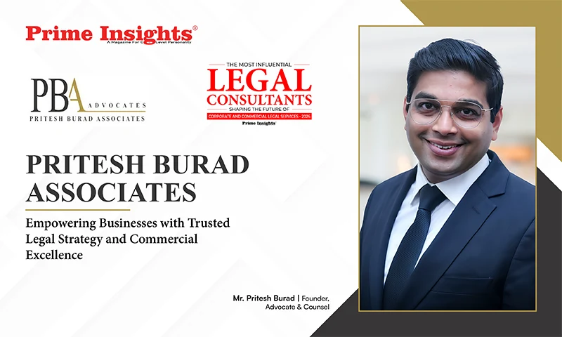 Pritesh Burad Associates: Empowering Businesses with Trusted Legal Strategy and Commercial Excellence Pritesh Burad, Founder of Pritesh Burad Associates, providing corporate legal consulting, commercial litigation, arbitration and strategic legal advisory services for businesses.