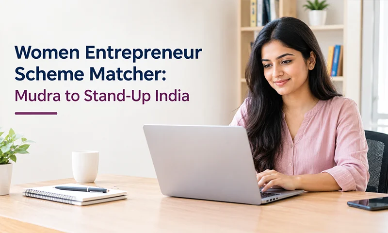 Women Entrepreneur Scheme Matcher: Mudra to Stand-Up India business loans for women