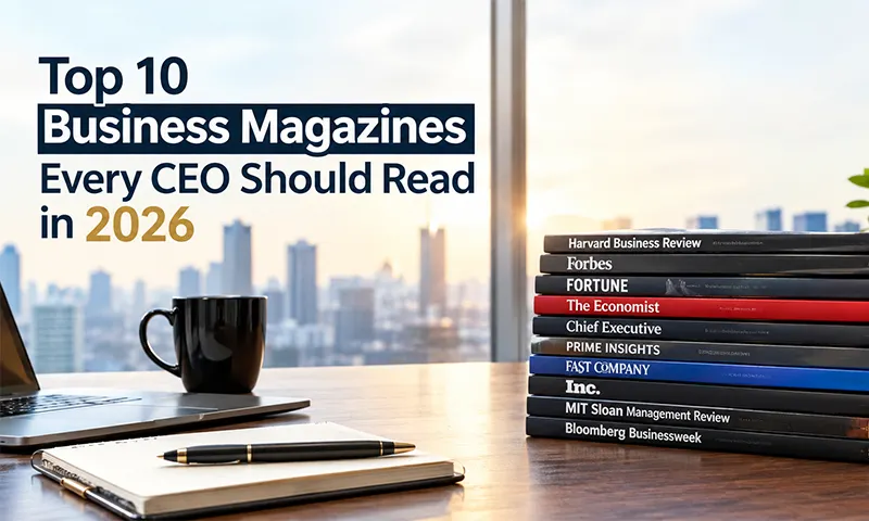 Top 10 Business Magazines Every CEO Should Read in 2026 Top 10 Business Magazines Every CEO Should Read in 2026